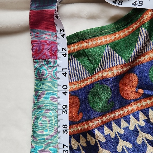 Women's Bright Summer Floral Beach Vacation, Maxi, Skirt Wrap *Only* - Picture 4 of 12